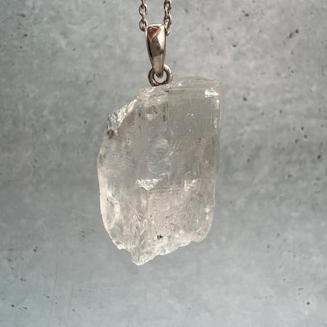 【カイラス産】天然ヒマラヤ水晶バチカン付きペンダントトップ③/Kailash Himalayan Quartz Pendant Top