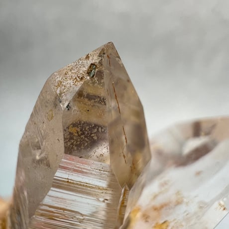 【ガネッシュヒマール産】リモナイトイン天然ヒマラヤ水晶/Ganesh Himal Limonite Himalayan Quartz
