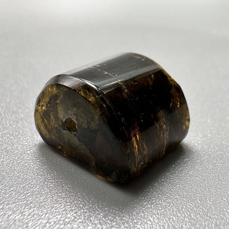 ネパール産ドラバイトトルマリン"手磨き加工"ビーズ⑩/Nepal Dravite Tourmaline Beads