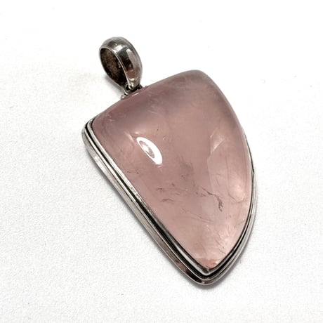 マダガスカル産ローズクォーツペンダントトップ5️⃣ (シルバー925)/Rosequartz Pendant Top