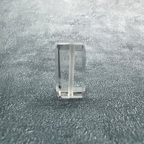 【ガネッシュヒマール産】天然ヒマラヤ水晶"手磨き加工"スクエアビーズ④/Ganesh Himal  Himalayan Quartz Square Beads