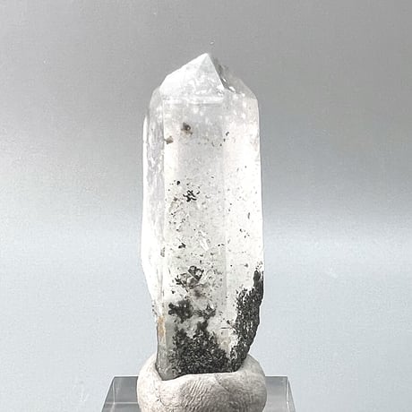 【マナスル産】クローライトイン天然ヒマラヤ水晶ポイント/Manaslu Chlorite in Himalayan Quartz Point