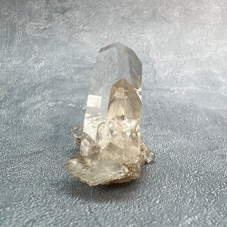 ハイクオリティ【ガネッシュヒマール産】リモナイトイン天然ヒマラヤ水晶/Ganesh Himal Limonite in Himalayan Quartz