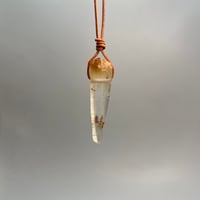 【ガネッシュヒマール産】天然ヒマラヤ水晶ペンダントトップ⑦/Ganesh Himal Natural Pendant Top