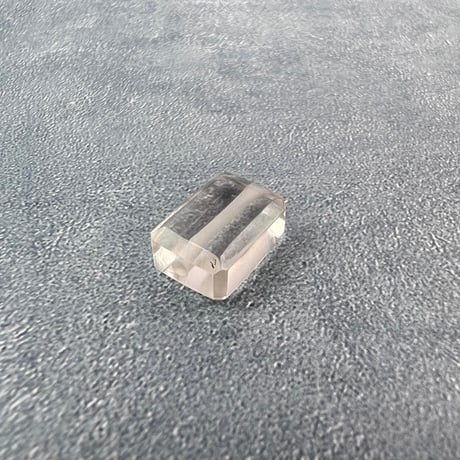 【ガウリシャンカール産】天然ヒマラヤスモーキークォーツ"手磨き加工"スクエアビーズ⑤/Gaurishankar Himalayan Smoky Quartz Square Beads