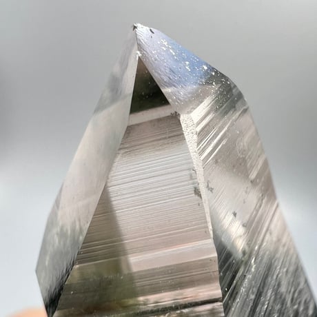【ガネッシュヒマール産】クローライトイン天然ヒマラヤ水晶/Ganesh Himal Chlorite in Himalayan Quartz