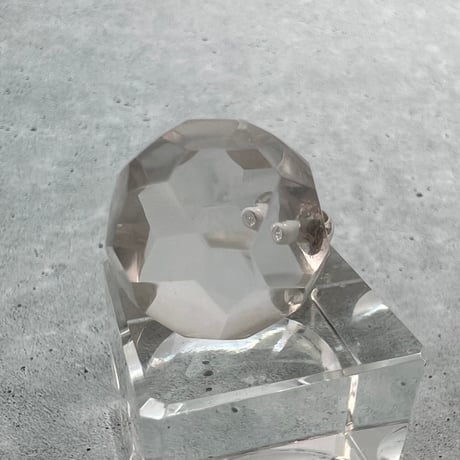 【ガネッシュヒマール産】天然ヒマラヤ水晶"手磨き加工"多面カットペンダントトップ/Ganesh Himal Himalayan Quartz Multicut Pendant Top