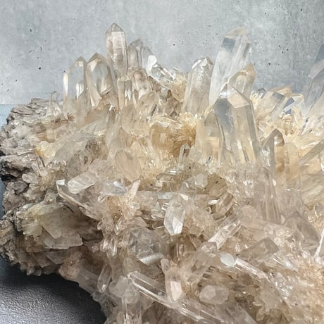 【マカルー産】天然ヒマラヤ水晶クラスター①/Makalu Himalayan Quartz Cluster