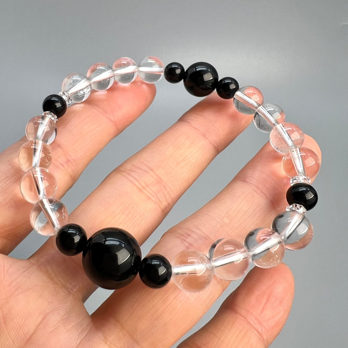 チベットモリオン×ガネッシュヒマール産天然ヒマラヤ水晶 チベットモリオン×ガネッシュヒマール産天然ヒマラヤ水晶