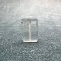 【ガネッシュヒマール産】天然ヒマラヤ水晶"手磨き加工"スクエアビーズ②/Ganesh Himal  Himalayan Quartz Square Beads