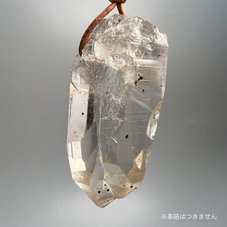 【ガネッシュヒマール産】天然ヒマラヤ水晶ペンダントトップ/Ganesh Himal Natural Pendant Top
