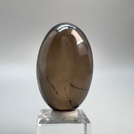 【ガウリシャンカール産】天然ヒマラヤ水晶スモーキークォーツ シヴァリンガム②/GauriShankar Himalayan Smoky Quartz ShivaLingam