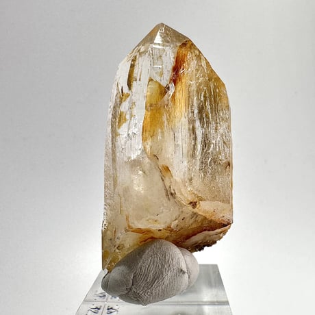 【ガネッシュヒマール産】リモナイトイン天然ヒマラヤ水晶④/Ganesh Himal Limonite in Himalayan Quartz