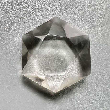 ガウリシャンカール産ヒマラヤスモーキークォーツ"ヘキサゴン六芒星" ルース5️⃣/Gaurishankar Himalayan Smoky Quartz Hexagon×Hexagram