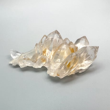 ハイクオリティ【ガネッシュヒマール産】リモナイトイン天然ヒマラヤ水晶クラスター/Ganesh Himal Limonite in Himalayan Quartz