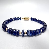 ネパール産ヒマラヤカイヤナイト ブレスレット/ NEPAL Himalayan Kyanite Bracelet