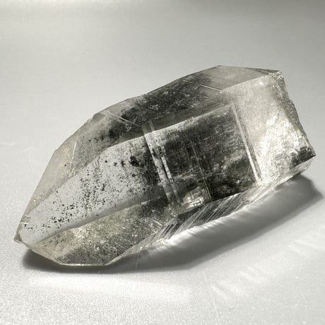 【ガネッシュヒマール産】クローライトイン天然ヒマラヤ水晶ナチュラルポイント⑤/Ganesh Himal Chlorite in Himalayan Quartz Natural Point