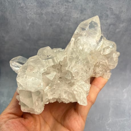 【ガネッシュヒマール産】天然ヒマラヤ水晶クラスターC/Ganesh Himal Himalayan Quartz Cluster