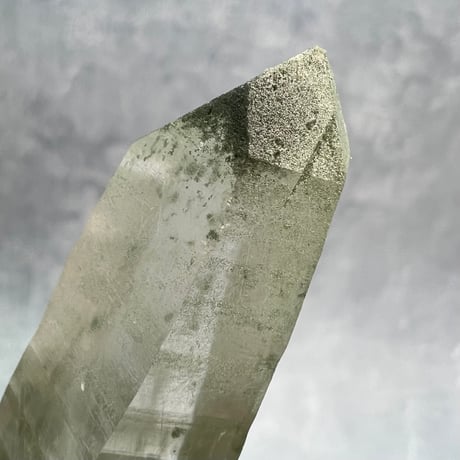 【ガネッシュヒマール産】クローライト&アクチノライトイン天然ヒマラヤ水晶/Ganesh Himal Chlorite&Actinorite in Himalayan Quartz
