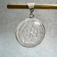 【ガネッシュヒマール産】天然ヒマラヤ水晶"蓮の花"シルバー925ペンダントトップ②/Ganesh Himal Himalayan Quartz "Lotus "S/V925 Pendant top
