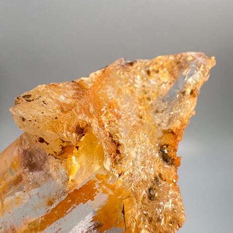 【ガネッシュヒマール産】リモナイトイン天然ヒマラヤ水晶 /Ganesh Himal Limonite in Himalayan Quartz
