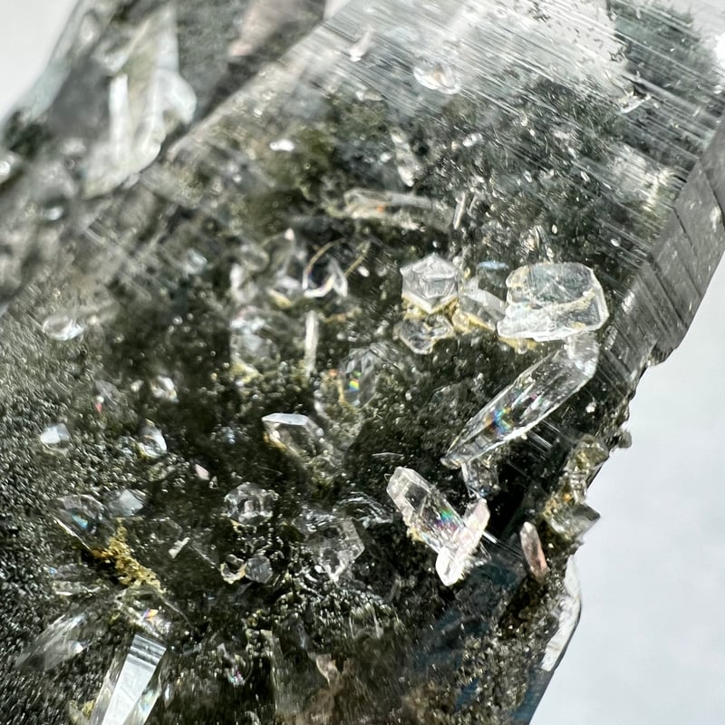 ガネッシュヒマール産】クローライトイン天然ヒマラヤ水晶 Ganesh