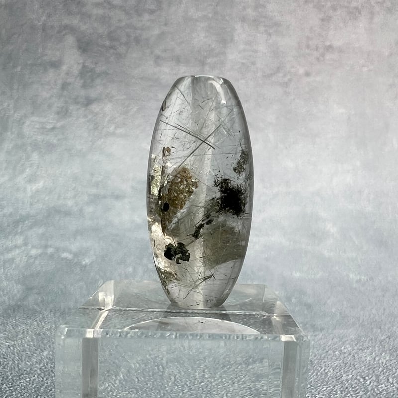 ガネッシュヒマール産】アクチノライト&クローライトイン天然ヒマラヤ