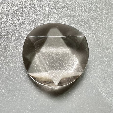 ガウリシャンカール産ヒマラヤスモーキークォーツ   "ヘキサゴン六芒星" ルース②  Gaurishankar Himalayan Smoky Quartz Hexagon×Hexagram