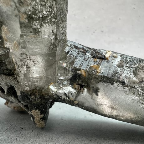 【ガネッシュヒマール産】クローライト イン天然ヒマラヤ水晶/Ganesh Himal Chlorite in Himalayan Quartz