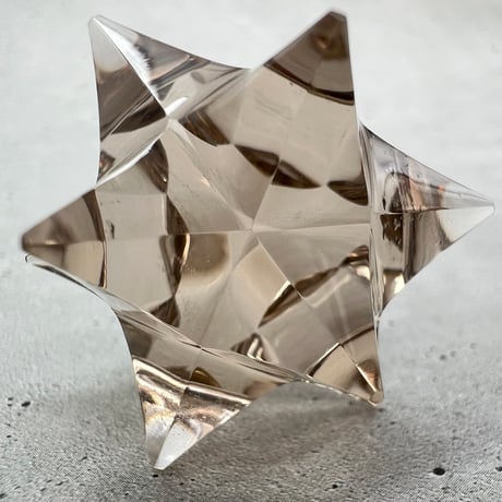 【ガウリシャンカール産】天然ヒマラヤスモーキークォーツ アステロイド⑤/Gaurishankar HimalayanSmoky Quartz "Asteroid"Super Markaba Star