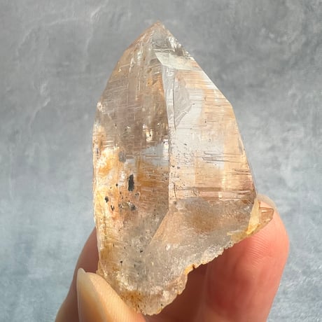【ガネッシュヒマール産】リモナイトイン天然ヒマラヤ水晶/Ganesh Himal Limonite in Himalayan Quartz