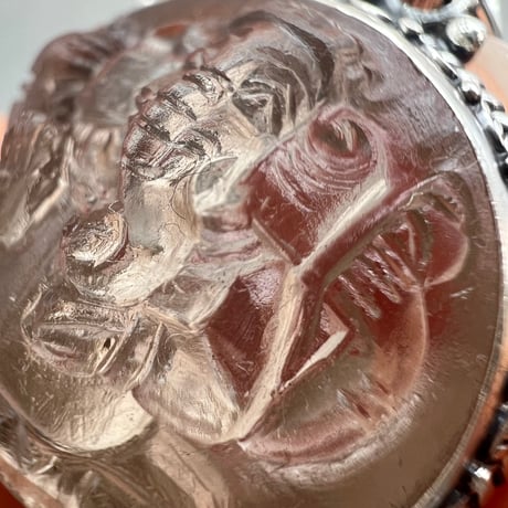 【ガウリシャンカール産】天然ヒマラヤスモーキークォーツ"ガネーシャ様"ペンダントトップ②/Gaurishankar Himalayan Smoky Quartz "Ganesha" pendant