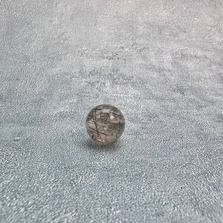 【ガネッシュヒマール産】アクチノライトイン天然ヒマラヤ水晶ビーズ⑥/Ganesh Himal Actinolite in Himalayan Quartz beads