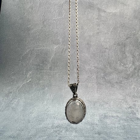 【ガウリシャンカール産】天然ヒマラヤスモーキークォーツ シルバー925ペンダントトップ/GauriShankar Smoky Quartz Silver925 Pendant Top