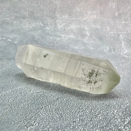【マナスル産】クローライトイン天然ヒマラヤ水晶/Manaslu Chlorite in Himalayan Quartz