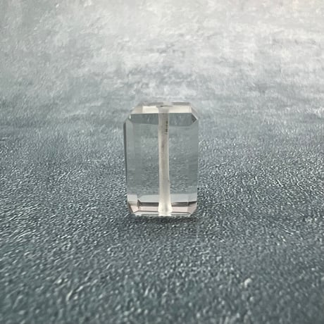 【ガネッシュヒマール産】天然ヒマラヤ水晶"手磨き加工"スクエアビーズ⑤/Ganesh Himal  Himalayan Quartz Square Beads