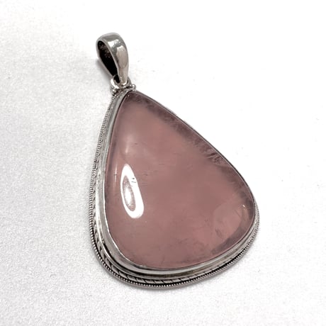 マダガスカル産ローズクォーツペンダントトップ7️⃣ (シルバー925)/Rosequartz Pendant Top