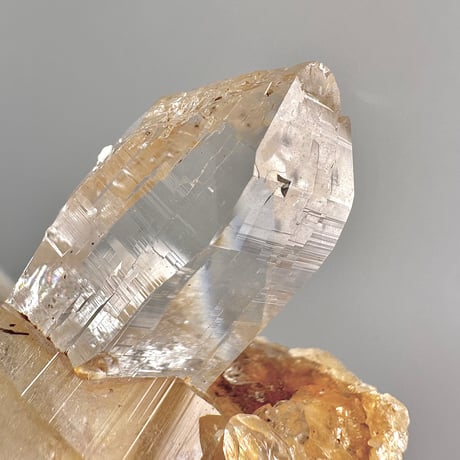 【ガネッシュヒマール産】リモナイトイン天然ヒマラヤ水晶/Ganesh Himal Limonite in Himalayan Quartz