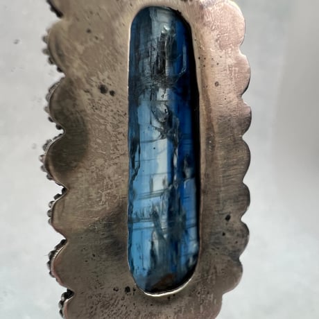 ネパール産天然ヒマラヤカイヤナイトS/V925ペンダントトップ/NEPAL Himalayan Kyanite S/V925 Pendant Top