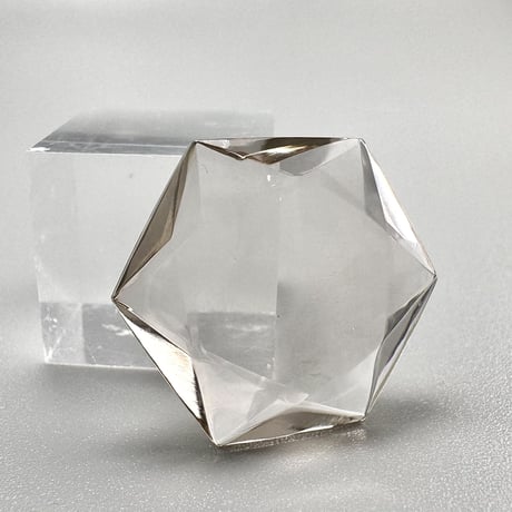 ガウリシャンカール産ヒマラヤスモーキークォーツ"ヘキサゴン六芒星" ルース7️⃣/Gaurishankar Himalayan Smoky Quartz Hexagon×Hexagram