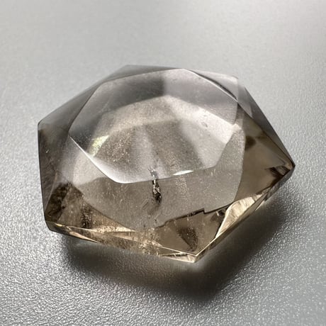 ガウリシャンカール産ヒマラヤスモーキークォーツ"ヘキサゴン六芒星" ルース9️⃣/Gaurishankar Himalayan Smoky Quartz Hexagon×Hexagram