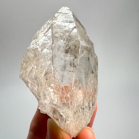 ハイクオリティ【ガネッシュヒマール産】アクチノライトイン天然ヒマラヤ水晶/High Quality Ganesh HimalActinorite in Himalayan Quartz