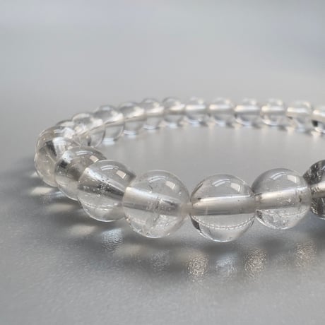 【ガネッシュヒマール産】アクチノライトイン天然ヒマラヤ水晶デザインブレスレット/Ganesh Himal Actinolite in Himalayan Quartz Design Bracelet