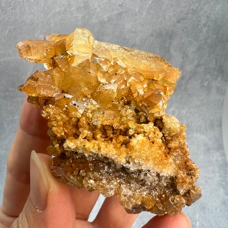 【ガネッシュヒマール産】リモナイトイン天然ヒマラヤ水晶/Ganesh Himal Limonite in Himalayan Quartz
