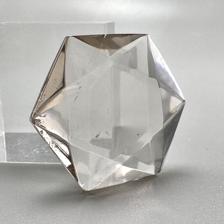 ガウリシャンカール産ヒマラヤスモーキークォーツ"ヘキサゴン六芒星" ルース8️⃣/Gaurishankar Himalayan Smoky Quartz Hexagon×Hexagram