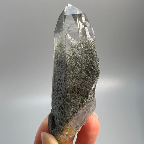 【ガネッシュヒマール産】クローライトイン天然ヒマラヤ水晶/Ganesh Himal Chlorite in Himalayan Quartz