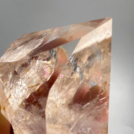 【ガネッシュヒマール産】リモナイトイン天然ヒマラヤ水晶/Ganesh Himal Limonite in Himalayan Quartz