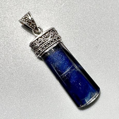 ネパール産ヒマラヤカイヤナイトS/V925ペンダントトップ ④ NEPAL Himalayan Kyanite Pendant Top