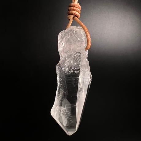 【アンナプルナ産】天然ヒマラヤ水晶ペンダント⑤/Annapurna Himalayan Quartz Pendant
