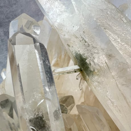 【マカルー産】天然ヒマラヤ水晶クラスター②/Makalu Himalayan Quartz Cluster